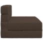 Preview: Klappsofa Bett Taupe 70 x 72 x 60 cm Stoff