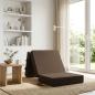 Preview: ARDEBO.de - Klappsofa Bett 75 x 63 x 45 cm Taupe
