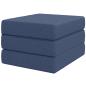 Preview: Klappsofa Bett 75 x 63 x 45 cm Blau