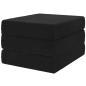 Preview: Klappsofa Bett 75 x 63 x 45 cm Schwarz