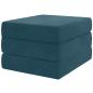 Preview: Klappsofa Bett 90 x 63 x 45 cm Blau