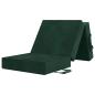 Preview: Klappsofa Bett 90 x 63 x 45 cm Dunkelgrün