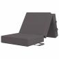 Preview: Klappsofa Bett 75 x 67 x 45 cm Hellgrau