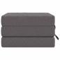 Preview: Klappsofa Bett 75 x 67 x 45 cm Hellgrau