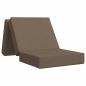 Preview: Klappsofa Bett 75 x 67 x 45 cm Taupe