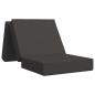Preview: Klappsofa Bett 90 x 67 x 45 cm Dunkelgrau