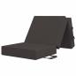 Preview: Klappsofa Bett 90 x 67 x 45 cm Dunkelgrau