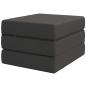 Preview: Klappsofa Bett 90 x 67 x 45 cm Dunkelgrau