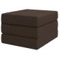 Preview: Klappsofa Bett 90 x 67 x 45 cm Taupe