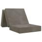 Preview: Klappsofa Bett 90 x 67 x 45 cm Hellgrau