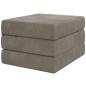 Preview: Klappsofa Bett 90 x 67 x 45 cm Hellgrau