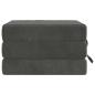 Preview: Klappsofa Bett 90 x 67 x 45 cm Dunkelgrau
