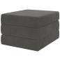 Preview: Klappsofa Bett 90 x 67 x 45 cm Dunkelgrau