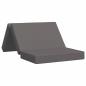 Preview: Klappsofa Bett 100 x 67 x 45 cm Hellgrau