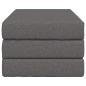 Preview: Klappsofa Bett 100 x 67 x 45 cm Hellgrau