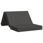 Preview: Klappsofa Bett 100 x 67 x 45 cm Dunkelgrau