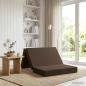Preview: ARDEBO.de - Klappsofa Bett 100 x 67 x 45 cm Taupe