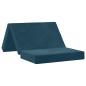 Preview: Klappsofa Bett 100 x 67 x 45 cm Blau