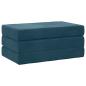 Preview: Klappsofa Bett 100 x 67 x 45 cm Blau