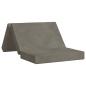 Preview: Klappsofa Bett 100 x 67 x 45 cm Hellgrau