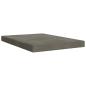 Preview: Klappsofa Bett 120 x 67 x 45 cm Hellgrau