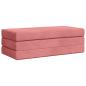 Preview: Klappsofa Bett 120 x 67 x 45 cm Rosa