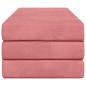Preview: Klappsofa Bett 120 x 67 x 45 cm Rosa