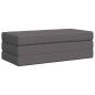 Preview: Klappsofa Bett 140 x 67 x 45 cm Hellgrau