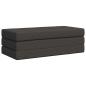 Preview: Klappsofa Bett 160 x 67 x 45 cm Dunkelgrau