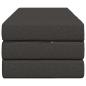 Preview: Klappsofa Bett 160 x 67 x 45 cm Dunkelgrau
