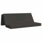 Preview: Klappsofa Bett 180 x 67 x 45 cm Dunkelgrau
