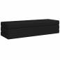 Preview: Klappsofa Bett 180 x 67 x 45 cm Schwarz