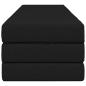 Preview: Klappsofa Bett 180 x 67 x 45 cm Schwarz