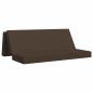Preview: Klappsofa Bett 180 x 67 x 45 cm Taupe