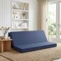 Preview: ARDEBO.de - Klappsofa Bett 180 x 67 x 45 cm Blau