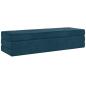 Preview: Klappsofa Bett 180 x 67 x 45 cm Blau