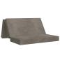 Preview: Klappsofa Bett 180 x 67 x 45 cm Hellgrau