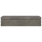 Preview: Klappsofa Bett 180 x 67 x 45 cm Hellgrau