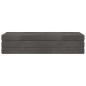 Preview: Klappsofa Bett 180 x 67 x 45 cm Dunkelgrau