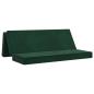 Preview: Klappsofa Bett 180 x 67 x 45 cm Dunkelgrün