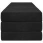 Preview: Klappsofa Bett 180 x 67 x 45 cm Schwarz