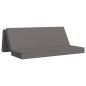 Preview: Klappsofa Bett 200 x 67 x 45 cm Hellgrau