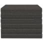 Preview: Klappsofa Bett 70 x 67 x 48 cm Dunkelgrau