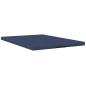 Preview: Klappsofa Bett 140 x 67 x 15 cm Blau