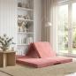 Preview: ARDEBO.de - Klappsofa Bett 70 x 67 x 48 cm Rosa