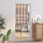 Preview: ARDEBO.de - Innentür 93x201,5 cm Weiß ESG-Glas und Aluminium