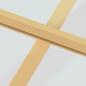 Preview: Innentür Schlank Golden 93x201,5 cm Hartglas und Aluminium