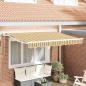 Preview: ARDEBO.de - Markisenrahmen Gelb und Grau 250 x 200 cm