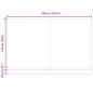 Preview: Einziehbare Markise Orange 350 x 200 cm Stoff