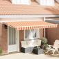 Preview: Markisenrahmen Mehrfarbig 400 x 200 cm